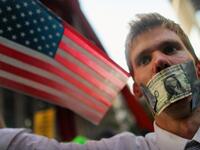 The most wide-spread Western riots started in New York with this movement "Occupy Wall Street" proposing that it was 
time to rise up and reject the current economic system and demand change. Time to break down the wall or barrier between
 obscene wealth and abject poverty, in the land of opportunity.