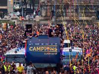 فوز برشلونة بلقب الدوري الإسباني للمرة الـ 25 في تاريخه بعدما حصد 91 نقطة من 38 مباراة.