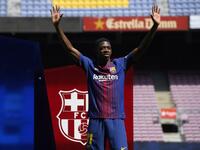 المراكز الرابع: الفرنسي عثمان ديمبيلي جناح برشلونة (20 عاماً): ينتهى عقده في 2022، وقد ارتفعت قيمته السوقية الحقيقية من 92.5 إلى 137.5 مليون يورو، بزيادة قدرها 46 مليون يورو.