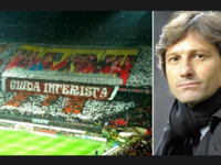 عندما قرر المدرب ليوناردو الانتقال للإشراف على إنتر، لم يكن النصف الثاني في مدينة ميلانو سعيداً بهذه الخطوة، مما دفع أنصار ميلان لإبداء امتعاضهم بتيفو ضخم عرضوه في ملعب سان سيرو.