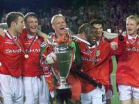 بايرن ميونخ 1-2 مانشستر يونايتد (نهائي 1999): تقدم البافاري الطرف الأفضل بهدفٍ نظيف لماريو بازلر حتى اللحظات الأخيرة من المواجهة التي شهدت تسجيل هدفين متتالين عبر تيدي شيرينغهام وأولي غونار سولشاير ليمنحا الشياطين الحمر فوزاً تاريخياً.