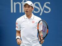 المركز الخامس: لاعب التنس الياباني كاي نيشيكوري - مجموع المداخيل: 33.5 مليون دولار منها 3.5 مليون دولار كجوائز جراء مشاركاته في البطولات.