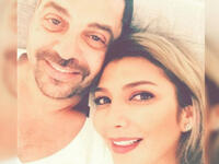 Syrian singer Assala and her husband Director Tareq Al Arian