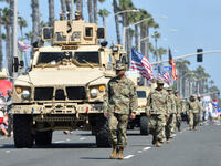 U.S. army also presents show during 4th of July celebrations. (Orange County Register)