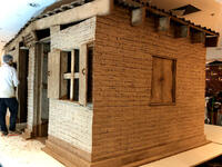 Brazilian chocolate manufacturer, Equipe da Casa do Chocolate has made an entire house from chocolate. (guinnessworldrecords.com)