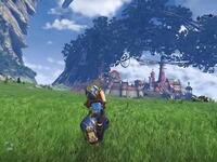 لعبة Xenoblade Chronicles 2 : تدور القصة في الماضي وعبر محيط لا نهاية له حيث بقايا الحضارة الأخيرة  التي بدأت بالتداعي في عصر سيطرت عليه قوى الشر والوحوش الهائلة والتي يُطلق عليها اسم الجبابرة.