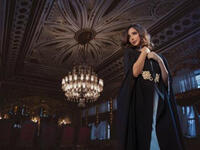 Bassma Boussel, Tamer Husni's wife, posted multiple pictures on Instagram wearing Abayas from the new 