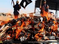 isis alcohol fire