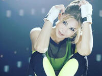 Nawal Al Zoghbi took her new gym addiction to her latest music video release Alou They Said