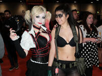 Visitors dressed in character attend the MCM Comic Con (Shutterstock/File Photo)