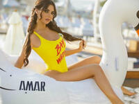 Amar leaves nothing to the imagination in her swimsuit Instagram pictures