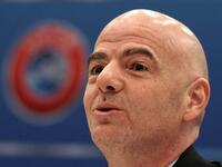 10- السويسري الإيطالي جياني إينفانتينو السكرتير العام في الاتحاد الأوروبي لكرة القدم (يويفا).