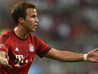 لاعب الوسط المهاجم ماريو غوتزه (بايرن ميونخ)