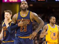 المركز السادس: لاعب كرة السلة الأميركي ليبرون جايمس (كليفلاند كافاليرز) بما مجموعه 