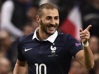 المهاجم الفرنسي جزائري الأصل كريم بنزيمة (ريال مدريد)