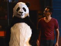 فيلم "صنع في مصر" في 2014 الذي جسد فيه حلمي شخصية شاب يمتلك محل لعب أطفال يضيق ذرعاً من كثرة ثرثرة دمية "باندا" لديه في المحل ما يدفعه لوقف شريحة الكلام للدمية، وهو مقتبس من الفيلم الأميركي Ted بطولة الممثل مارك والبيرج، الذي عرض في عام 2012.