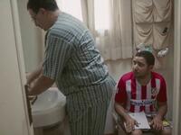 قابل قريبه مخرج الإعلان في أحد المناسبات وقال له إنه يراه مناسبًا وطلب منه عمل تجربة أداء وأبدع فيها.

