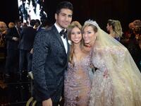 عدد كبير من أبناء الجالية اللبنانية بالقاهرة حرصوا على المشاركة في الاحتفال بزفاف ملك جمال ربيع الزين  على خبيرة التغذية الدكتورة إنجي قصابية. 