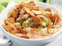 "أم علي" هي من الحلوى التي اشتهرت في مصر، وهي تعود إلى العصر الأيوبي، وهي عباره عن رقائق المعجنات مع المكسرات، الحليب وجوز الهند والسكر.
