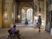 Increasingly impressive art exhibition in Lebanon's Sofar Grand Hotel (Twitter)