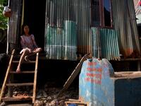 Graveyards may traditionally be the eternal resting place for the dead, but one cemetery in Phnom Penh is increasingly becoming a place to stay for the living as land disputes plague the nation’s poor.  TANG CHHIN Sothy / AFP