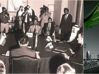 انعقدت في السعودية ثلاث قمم عربية، الأولى في 16 أكتوبر (1974) في الرياض، بدعوة من السعودية والكويت لبحث الأزمة في لبنان ولإيجاد سبل لحلها، ودعت فيها إلى وقف اطلاق النار في لبنان وإعادة الحياة الطبيعية إليه واحترام سيادته.