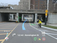 6.Panasonic Automotive AI-enhanced AR HUD – شاشة واقع معزز داعمة للسيارات