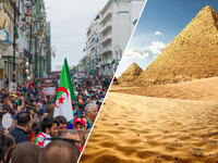 8. Algeria/Egypt: The land of a million martyrs, and the land of the pharaohs ranked 105th internationally. 