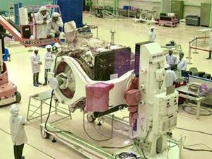 Named Chandrayaan-2, the craft is made up of an orbiter, a lander and a rover developed by the Indian Space Research Organisation (ISRO).