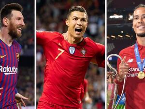 فان دايك ورونالدو وميسي