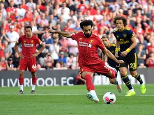 صلاح يسجل هدف ليفربول الثاني من ركلة جزاء