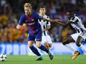 راكيتيتش (يسار) خلال مواجهة سابقة مع يوفنتوس