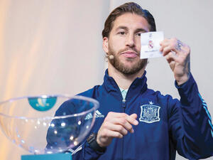 راموس خلال القرعة