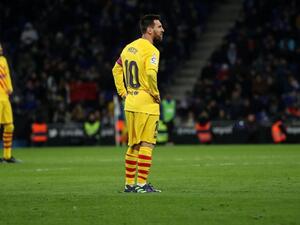 سجل نقاط سيء لبرشلونة هذا الموسم