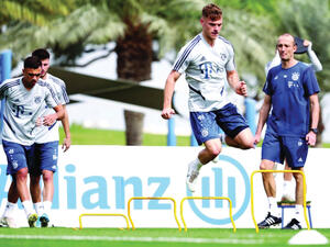 أوليفر كان يدعم البافاري بالدوحة