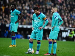 سقوط لا يبشر بالخير لبرشلونة