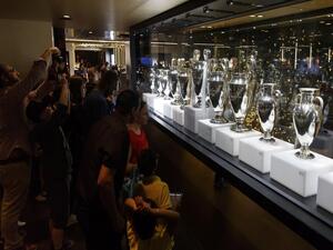 كؤوس ريال مدريد في معرض النادي