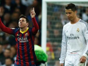 صورة أرشيفية لرونالدو وميسي