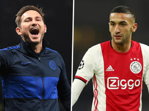 حكيم زياش وفرانك لامبارد