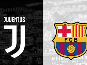 شعارا برشلونة ويوفنتوس