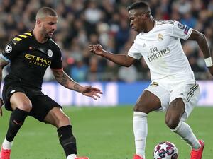 من مواجهة الذهاب بين ريال مدريد ومانشستر سيتي