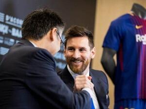 صورة أرشيفية لميسي وبارتوميو