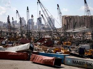 Container Terminal Resumes Operations at Beirut’s Exploded Port