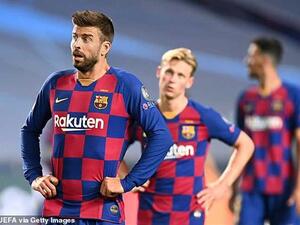 جيرارد بيكيه (يسار)