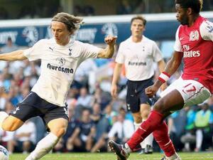 مودريتش حينما كان يلعب في توتنهام