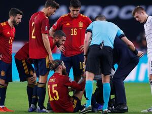 راموس يتعرض للإصابة