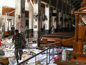 A string of bomb attacks mars Sri Lanka on Easter Sunday (AFP)  