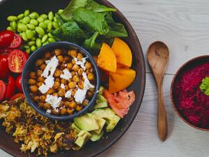 مقبلات شرقية: حمص حار مقرمش 