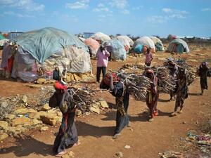 More than 137,000 Somalia citizens have been forced to flee their homes Since the start of 2019. (AFP/ File Photo)