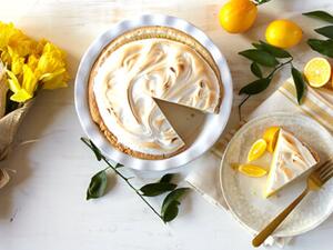 فطيرة الليمون بالمارينج لعيد الفصح